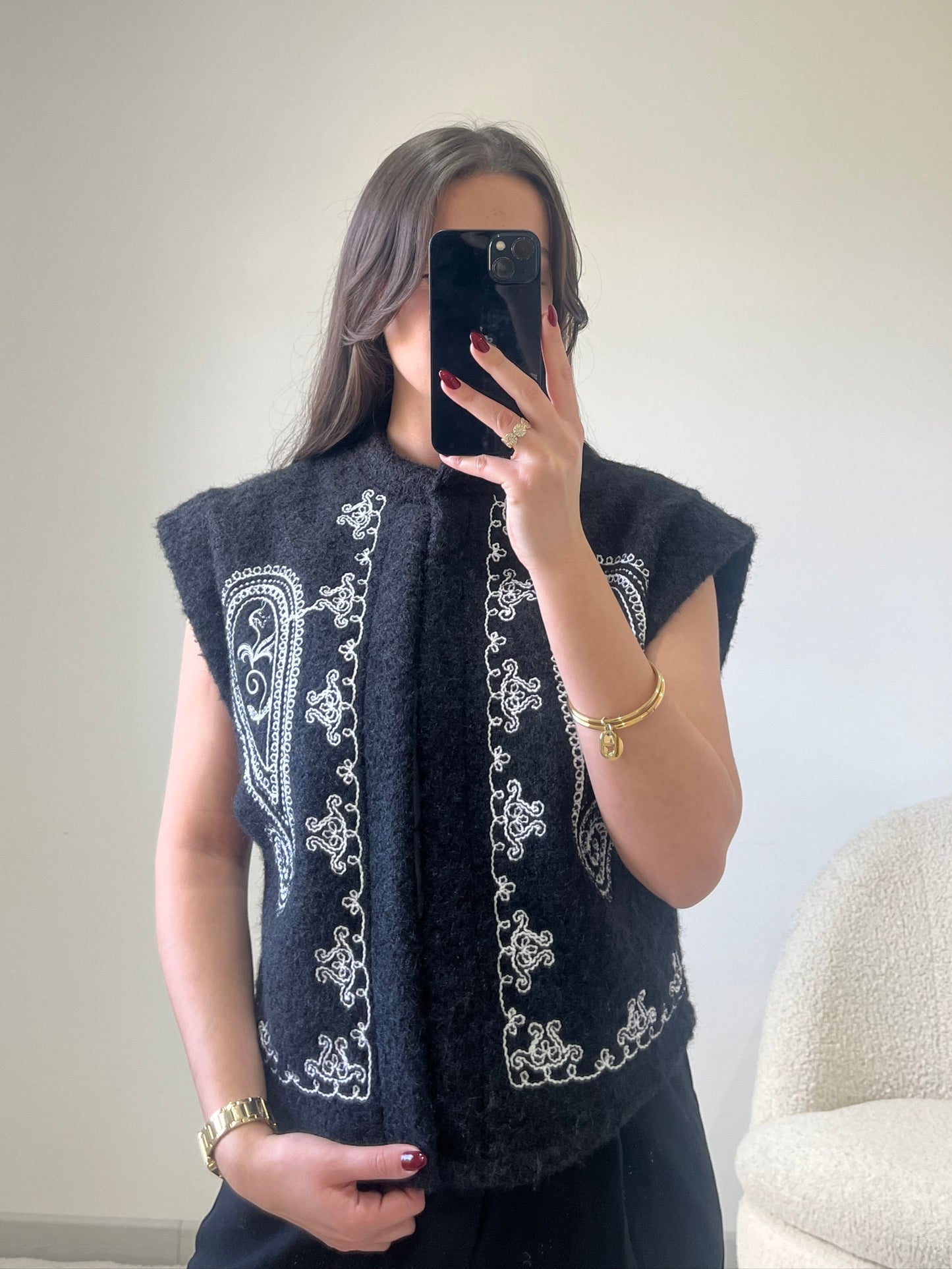 Veste  Bleuet - Noir