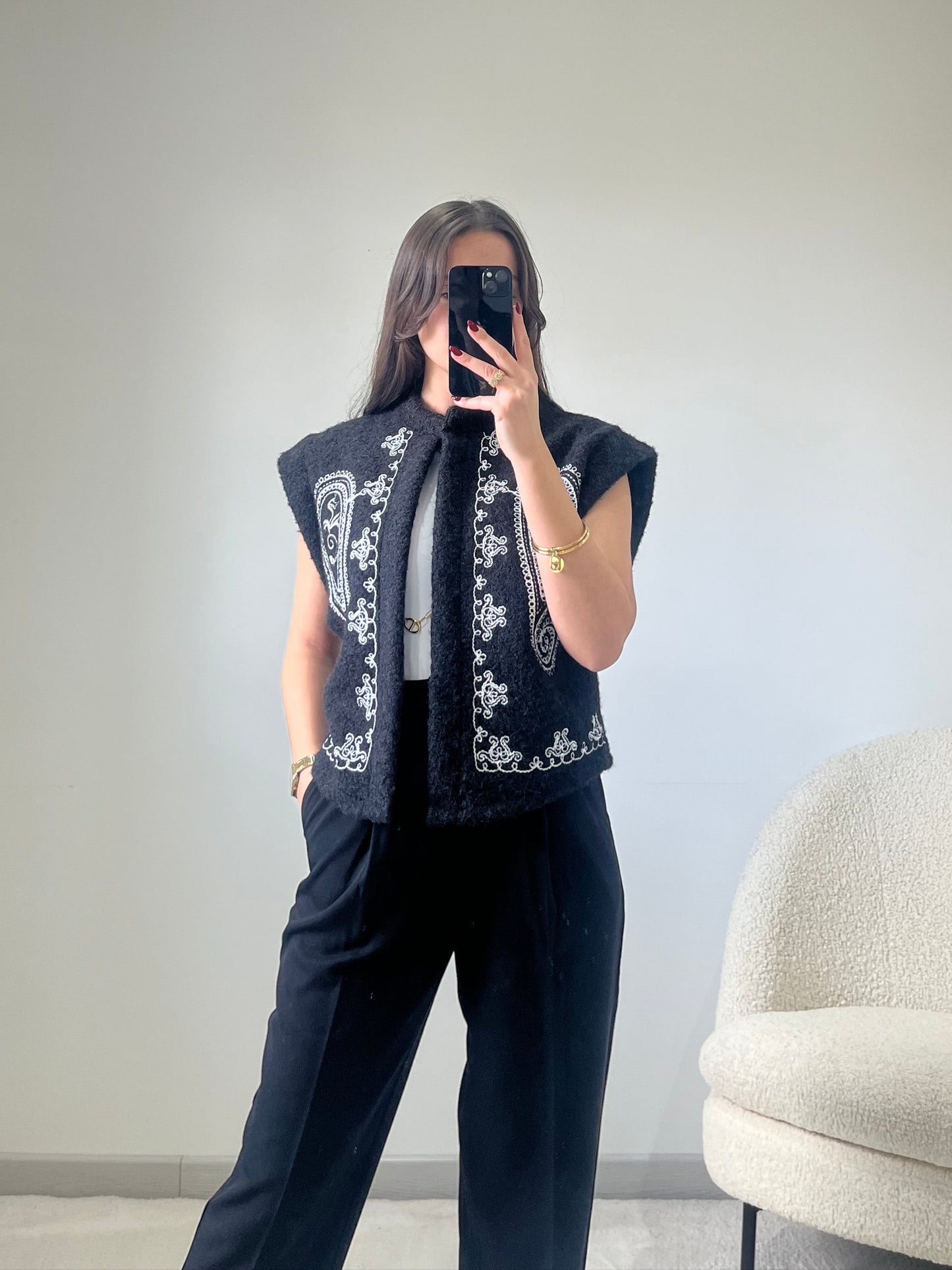 Veste  Bleuet - Noir